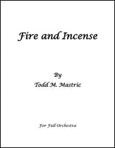 Fire and Incense Orchestra sheet music cover